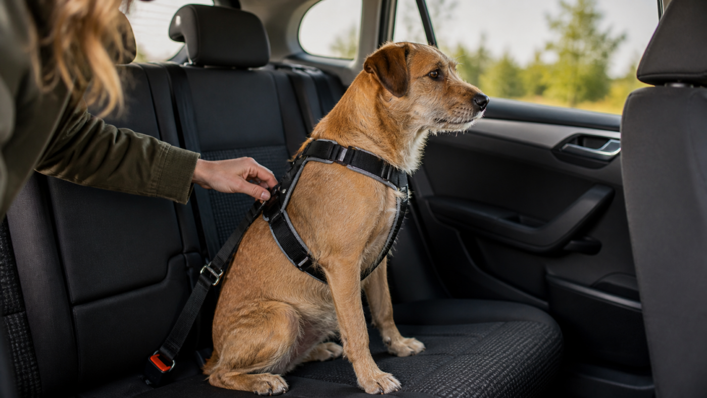 Hund im Auto sichern: Vorschriften, Bußgelder und die richtige Ausrüstung