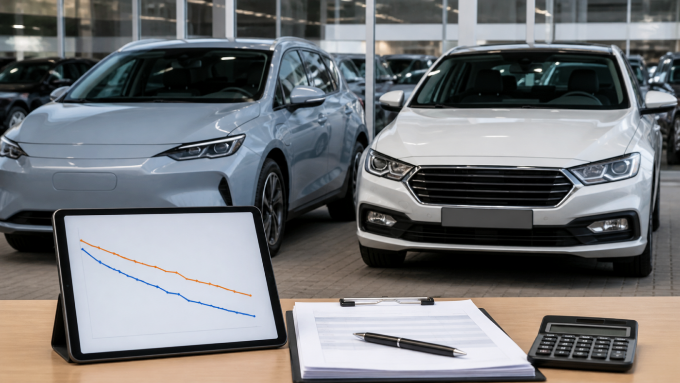 Wertverlust: Warum Elektroautos nach 3 Jahren stärker an Wert verlieren als Verbrenner